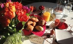 Frühstückstisch